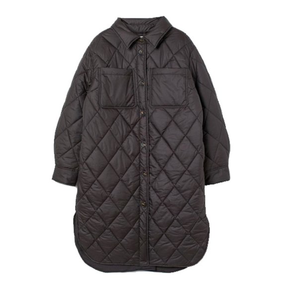 H&M Jackets & Coats Hm Oversized Quilted Shirt Jacket Poshmark
